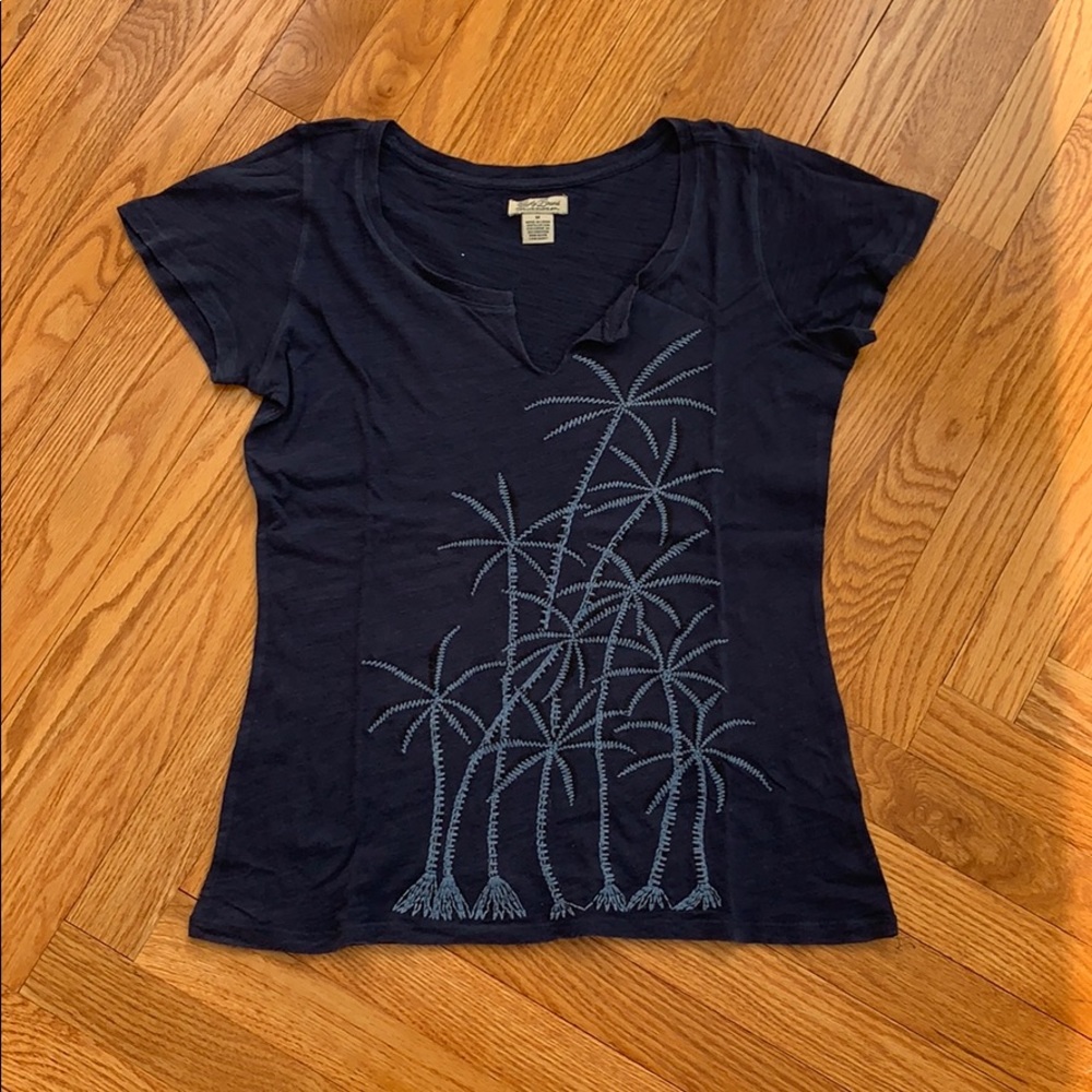Lucky Brand Palm Tree Navy T-Shirt